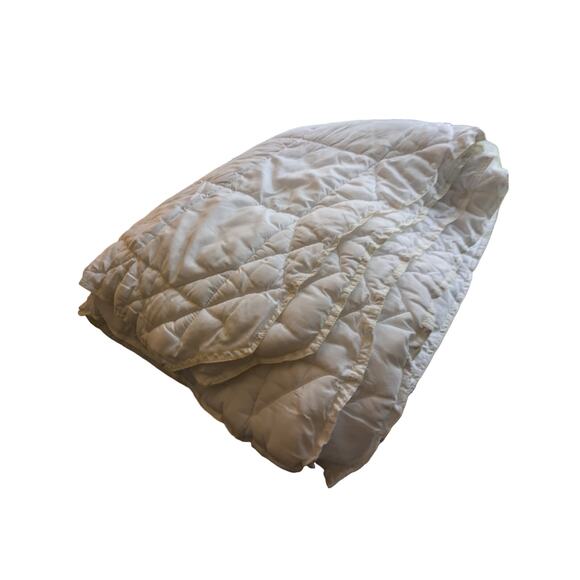 CHAMFER! ENVIROSLEEP HYPOALLERGENIC DUVET FILLER, COMFORTER, WHITE! SZ QUEEN - Picture 4 of 16